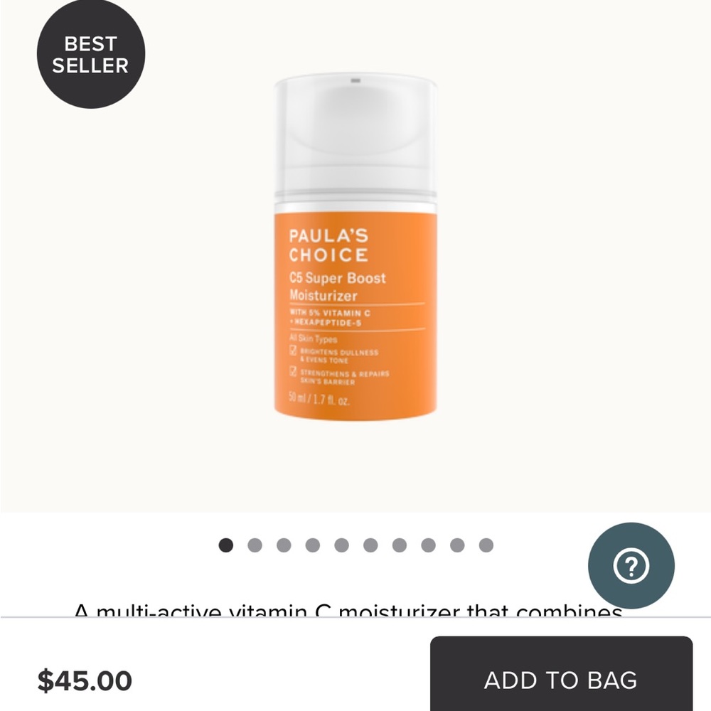 Paula’s Choice C5 Super Boost Moisturizer bundle